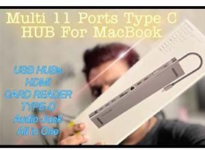 Unboxing Multi 11 Ports HUB Type C-
